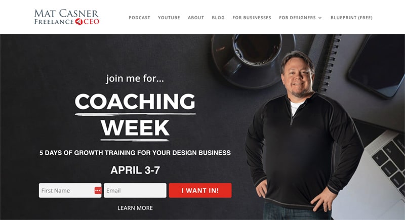 Coaching Week is coming April 3rd-7th, 2023