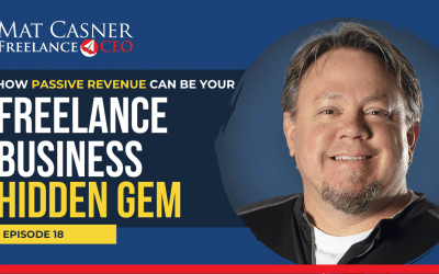 Ep. 18. How Passive Revenue Can Be Your Freelance Design Business Hidden Gem